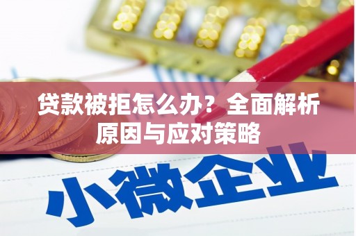 凤翔贷款被拒怎么办？全面解析原因与应对策略